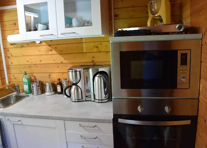 Gemuetliches Blockhaus, Waldblick, Naehe Ber/sxf