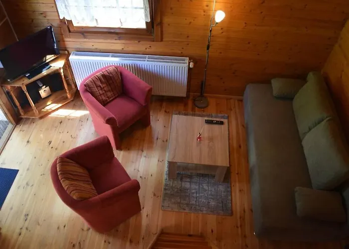 Gemuetliches Blockhaus, Waldblick, Naehe Ber/sxf