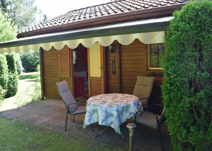 Gemuetliches Blockhaus, Waldblick, Naehe Ber/sxf 度假居